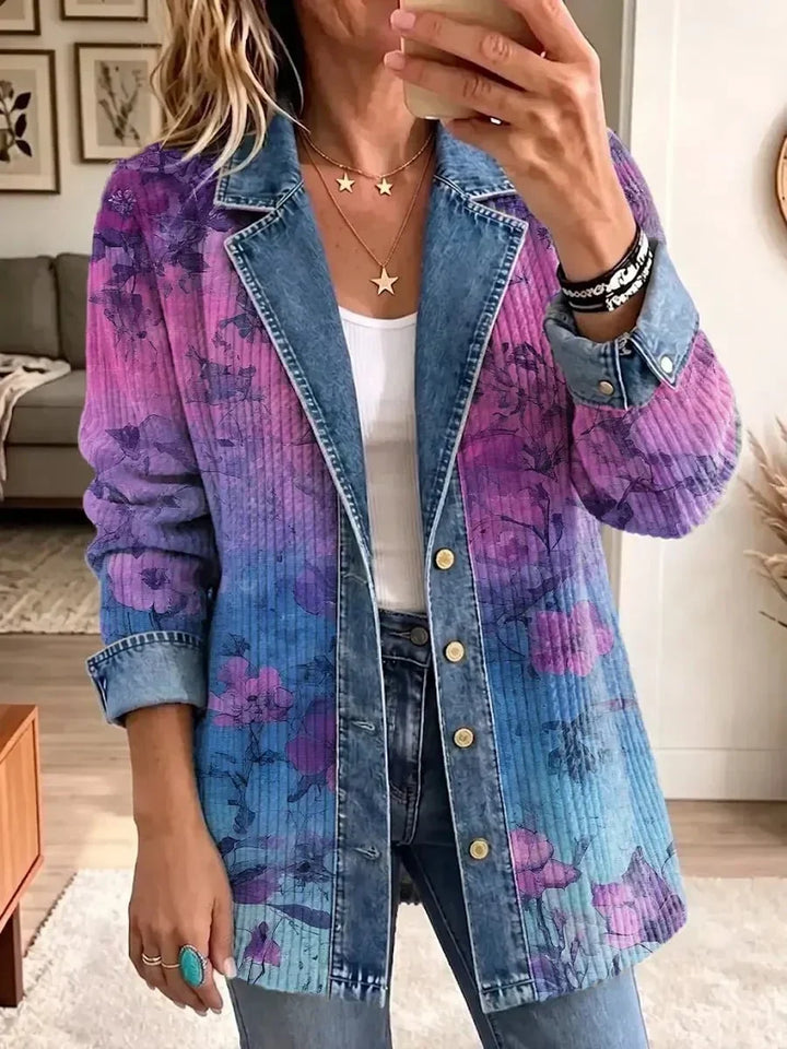 Bregje | Jasje met retro bloemenprint