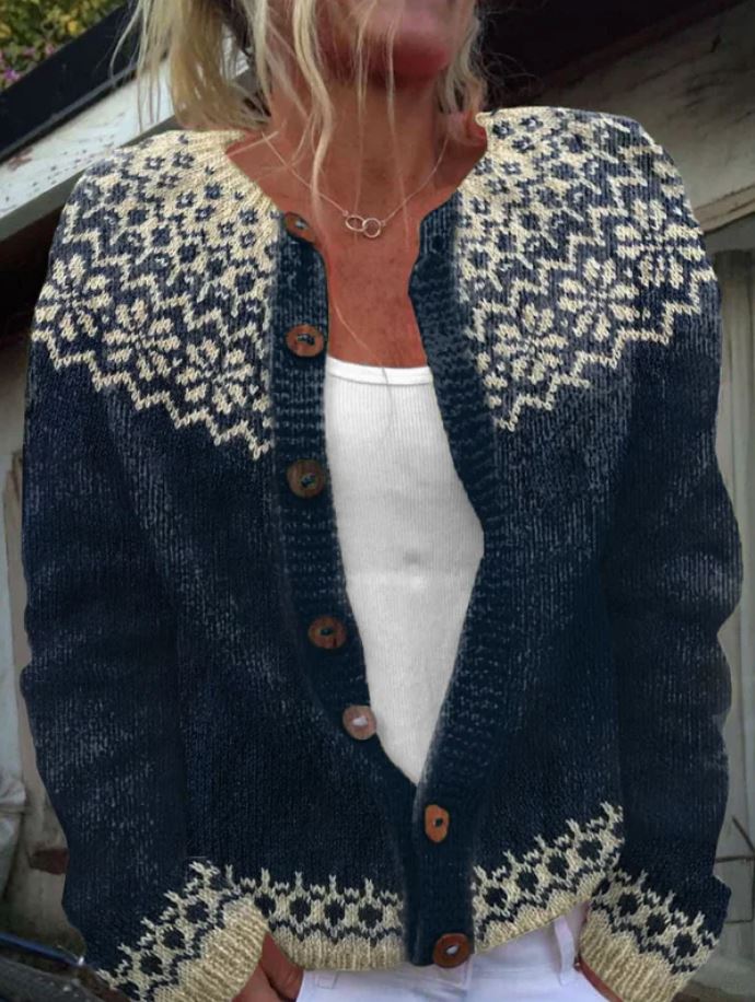 Lotte | Vintage gebreid vest