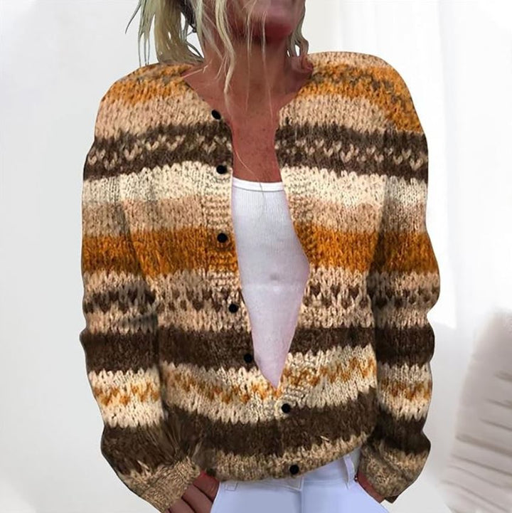 Wietske | Bruin vest