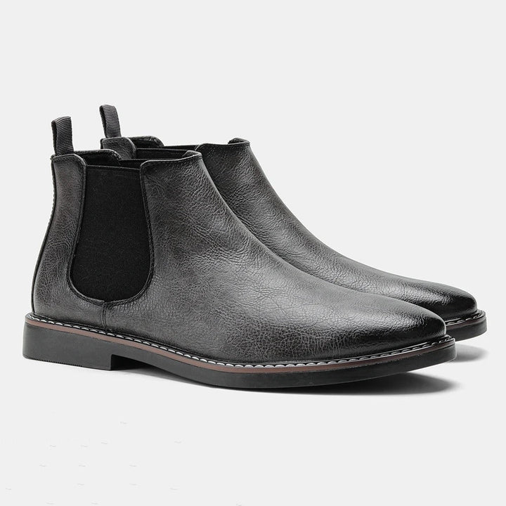 Christiaan | Bruine klassieke chelseaboots