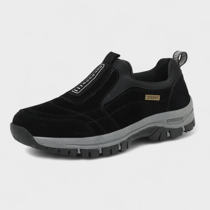 Dean | Blauwe comfortabele instappers