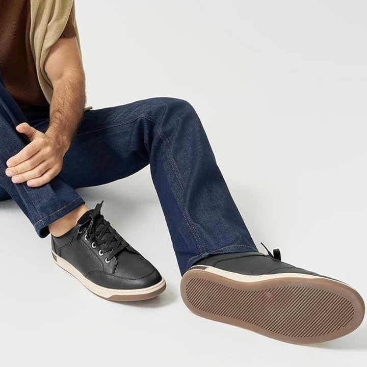 Edo | Zwarte casual sneakers