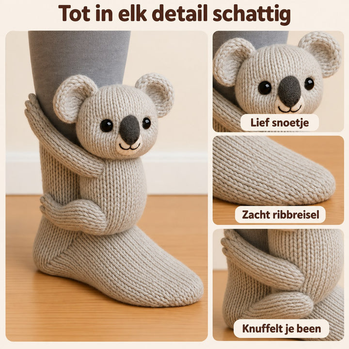 Femke | Knuffelsokken Koala – Details