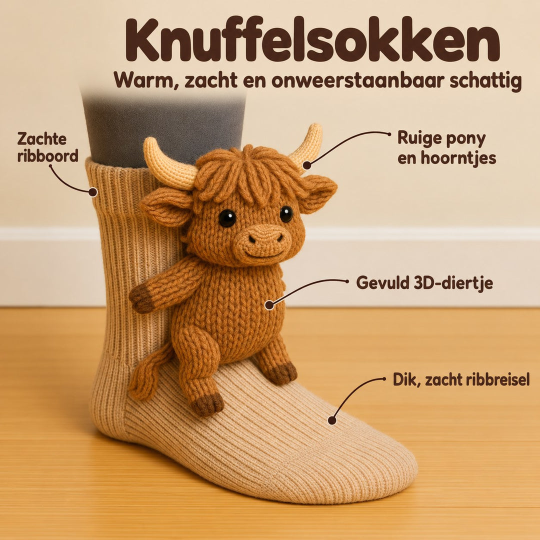 Fenna | Knuffelsokken Schotse Hooglander – Voordelen
