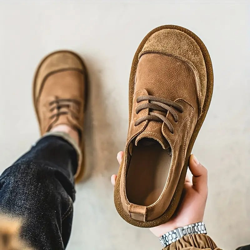 Hylke | Bruine casual veterschoenen