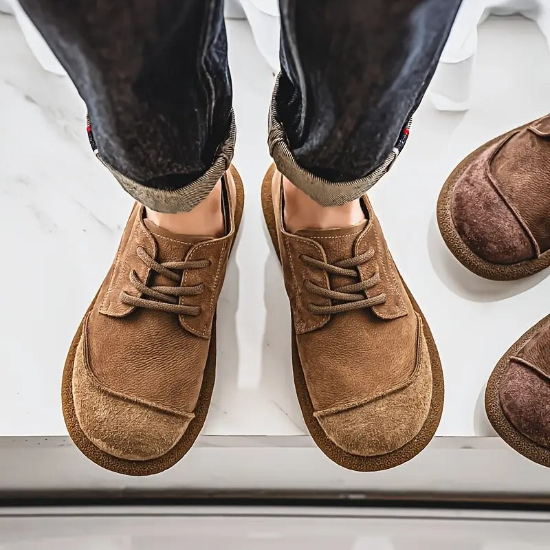 Hylke | Bruine casual veterschoenen
