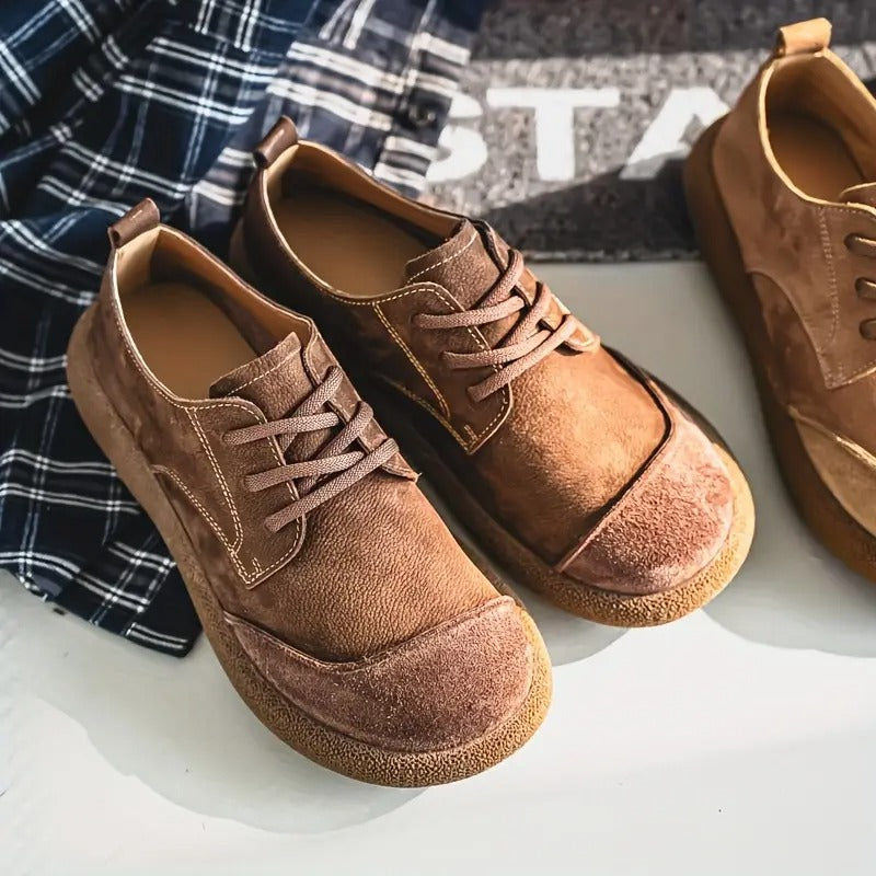 Hylke | Bruine casual veterschoenen