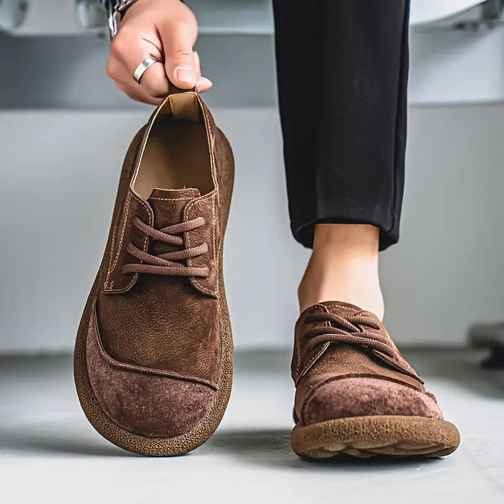 Hylke | Bruine casual veterschoenen
