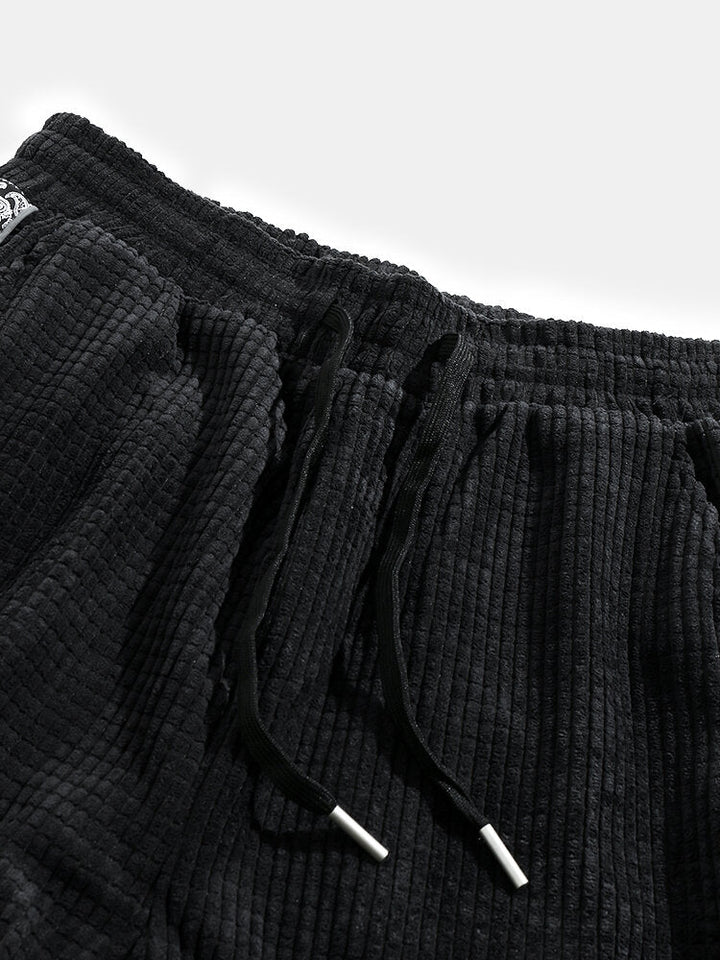 Roel | Corduroy Broek met Paisley Print