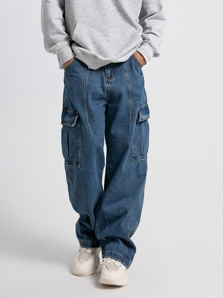 Jasper | Cargojeans met relaxte pasvorm