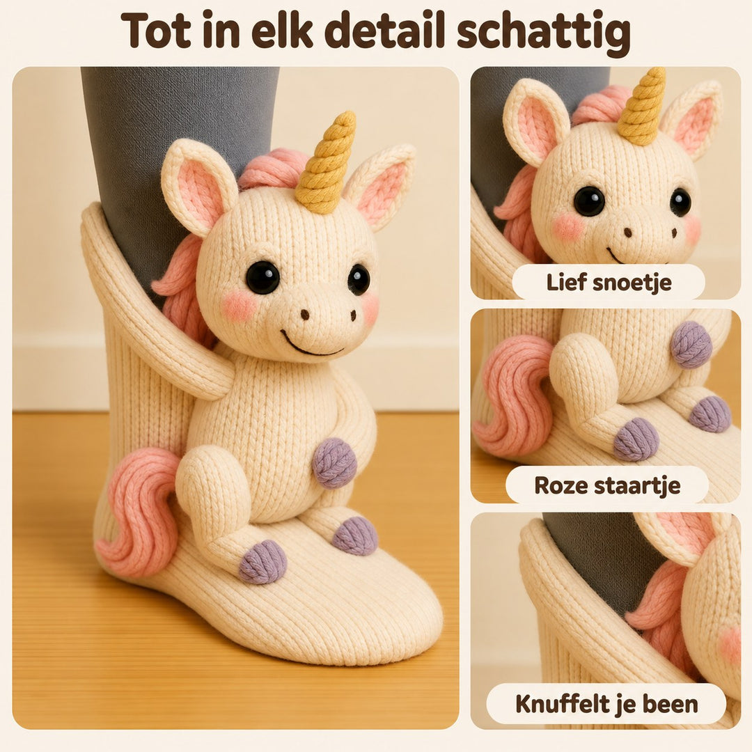 Jet | Knuffelsokken Eenhoorn – Details