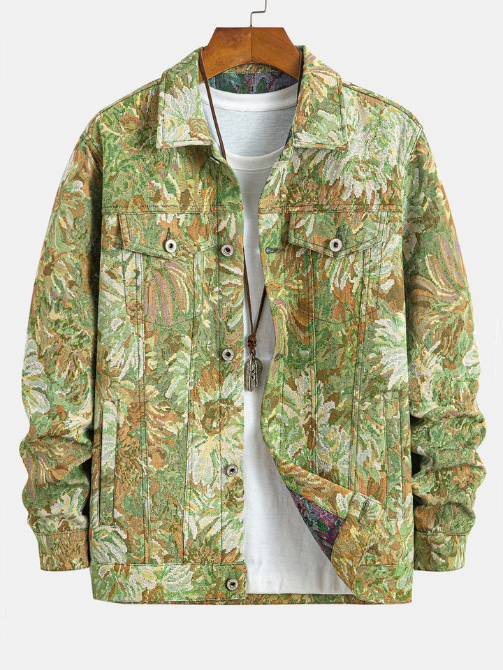 Siem | Jack met geschilderde bloemenprint