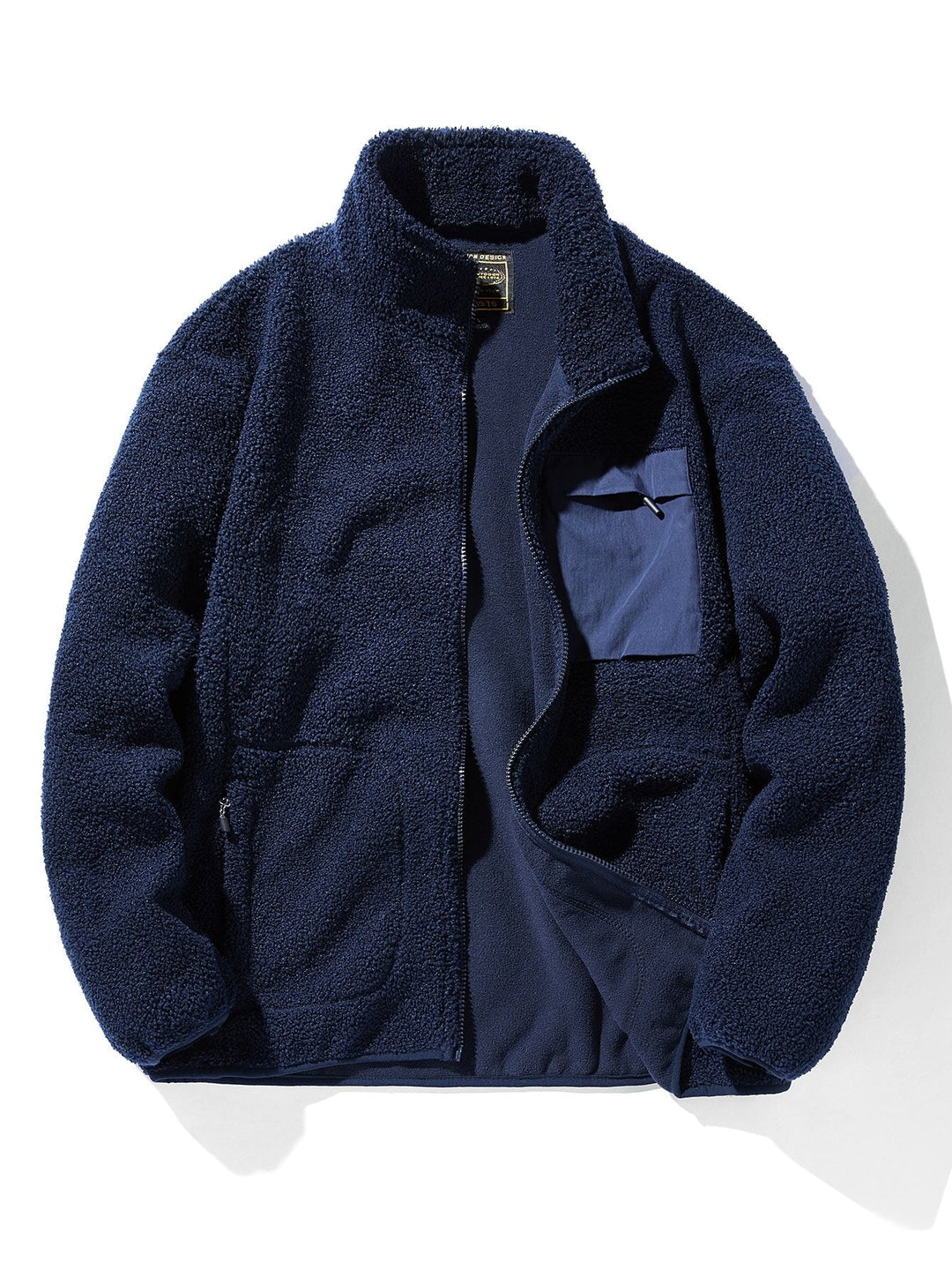 Teun | Teddyfleece jas met rits