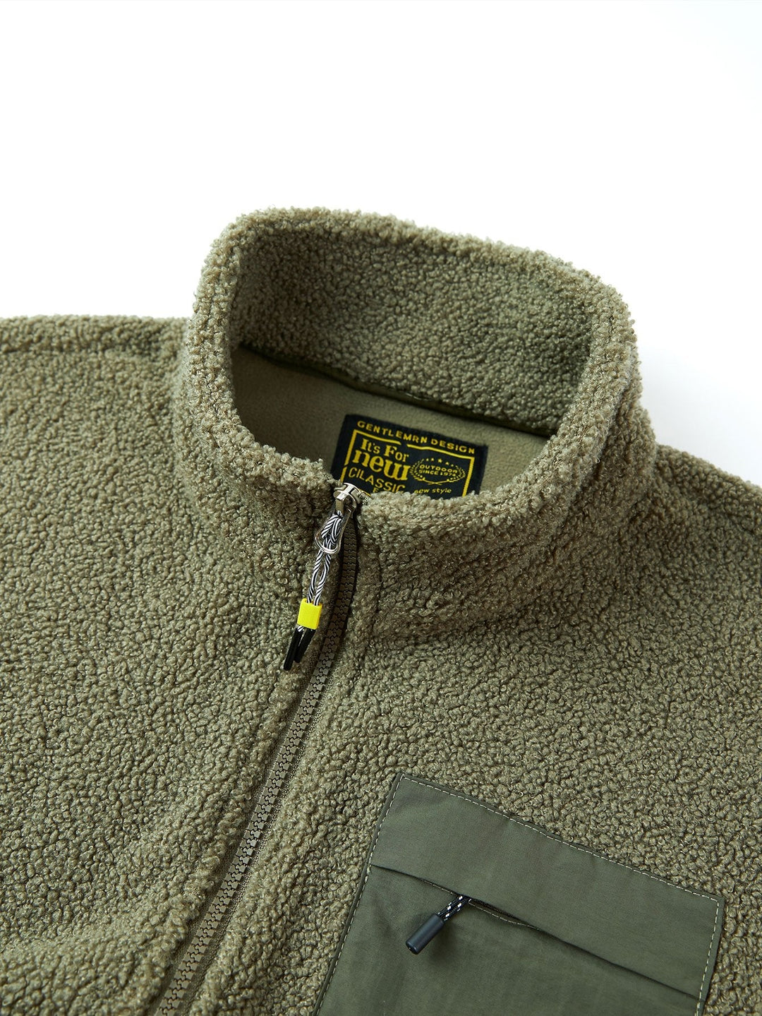 Teun | Teddyfleece jas met rits