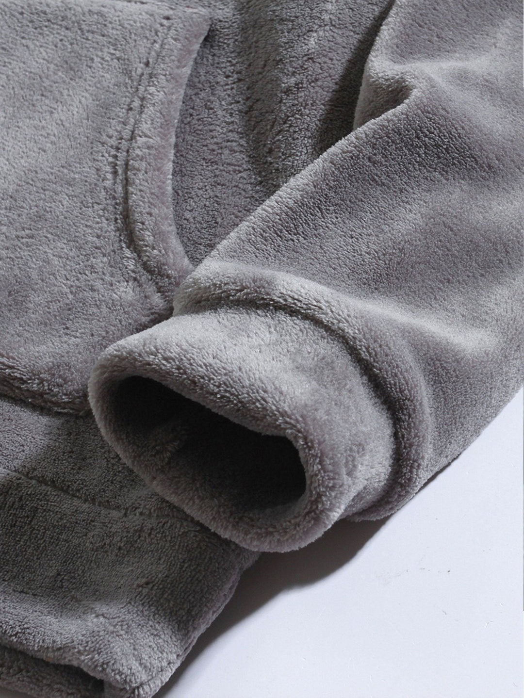 Reinier | Hoodie van teddyfleece met oortjes en relaxte pasvorm