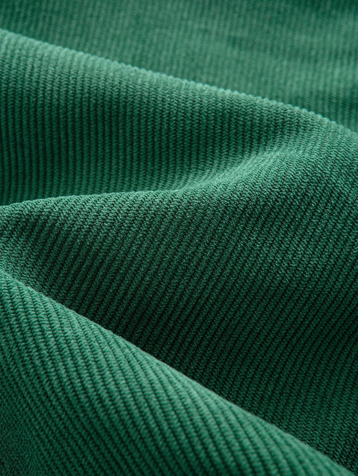Marco | Gewatteerde corduroy jas met capuchon