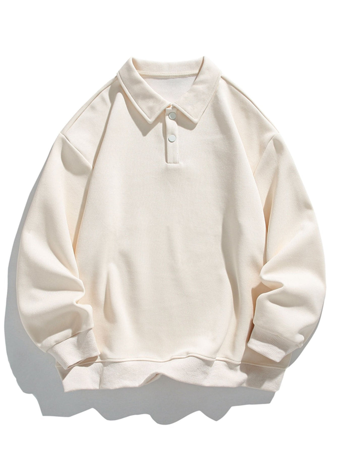 Kees | Basic polosweater met relaxte pasvorm