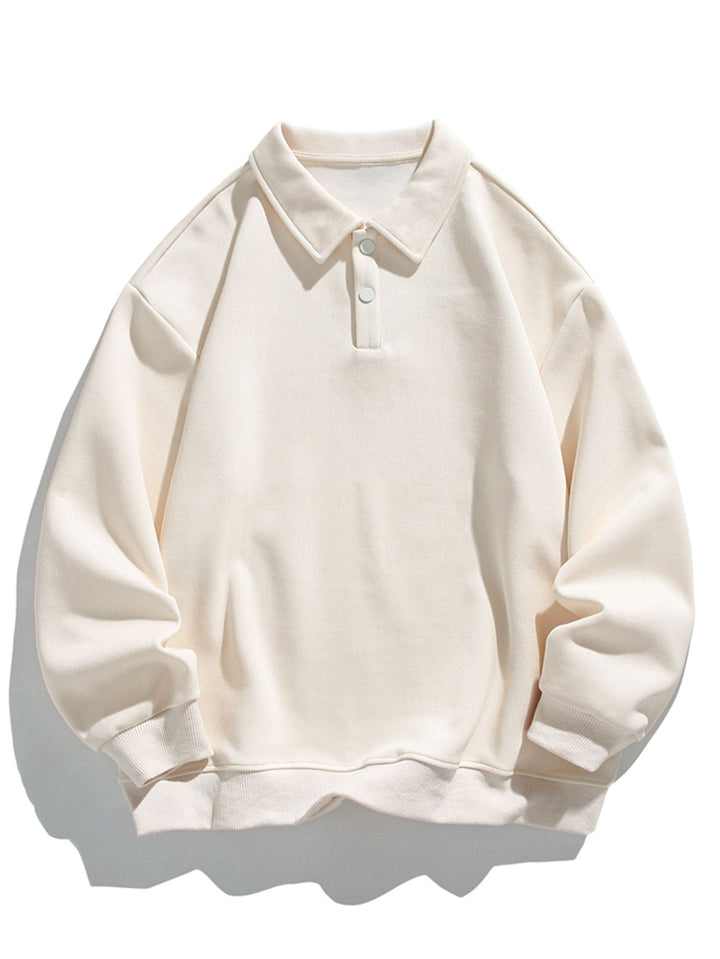 Kees | Basic polosweater met relaxte pasvorm