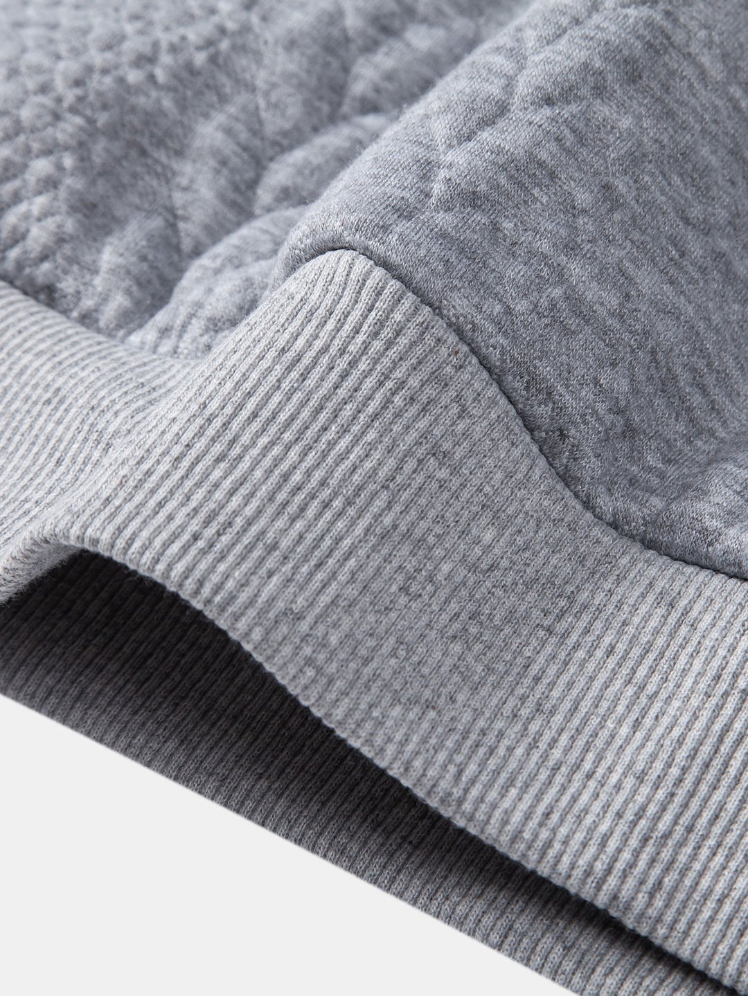 Ties | Hoodie met jacquarddessin, tarwemotief en relaxte pasvorm