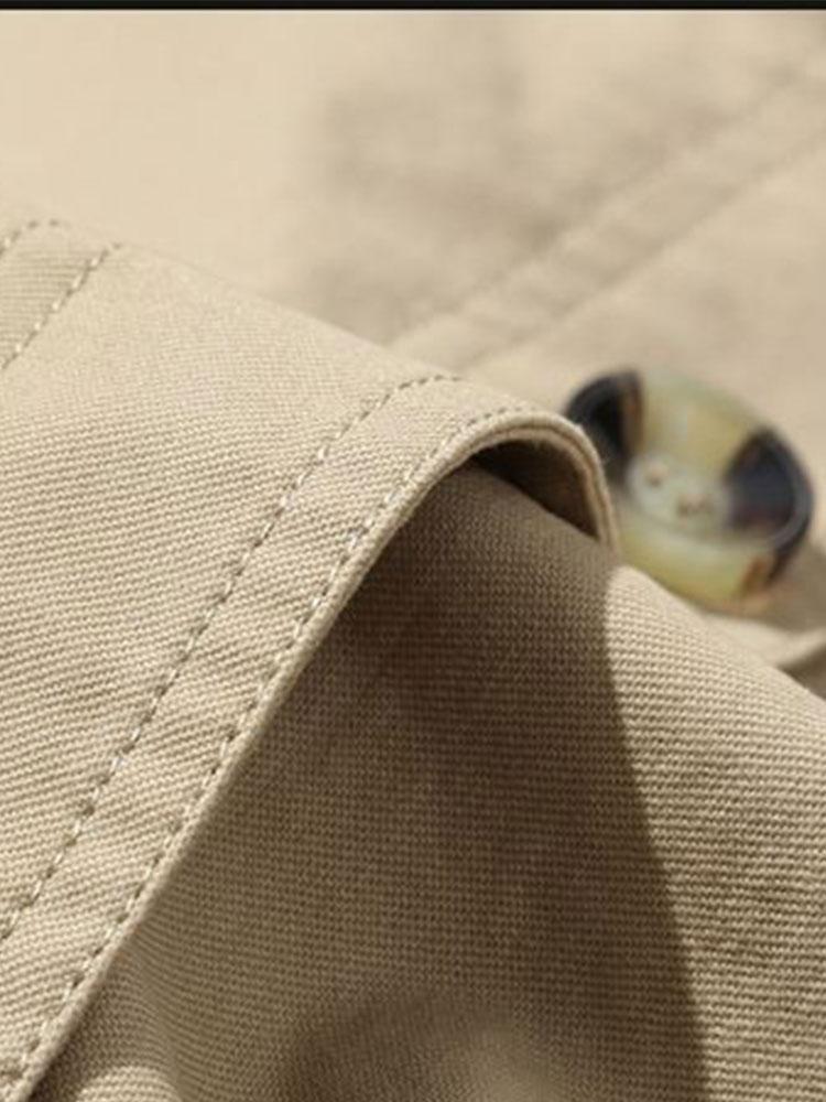 Daniël | Verlengde chino coat