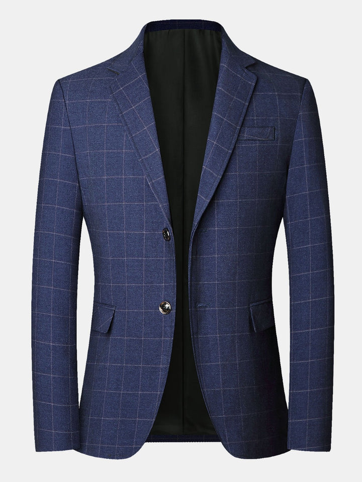 Jelle | Geruite blazer