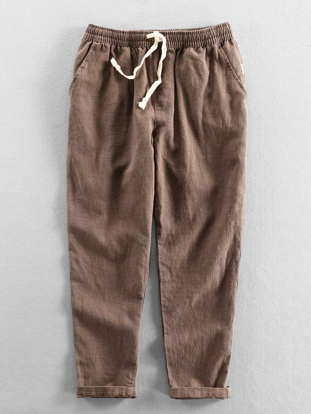 Cees | Linnen Katoenen Cropped Broek