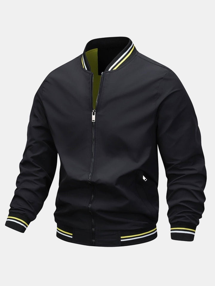 Reinout | Bomber jack met doorlopende rits