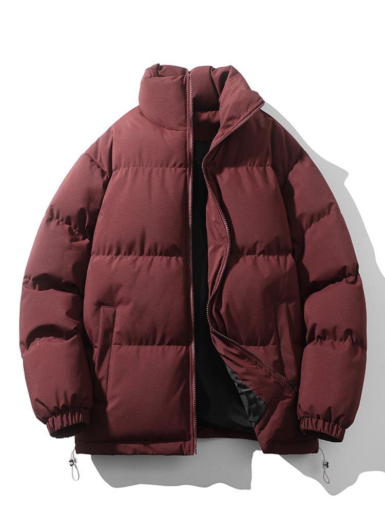 Kevin | Puffer jas met coltrechterkraag
