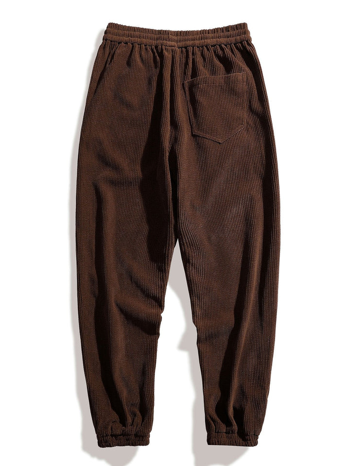 Ruben | Corduroy Jogger met Trekkoord
