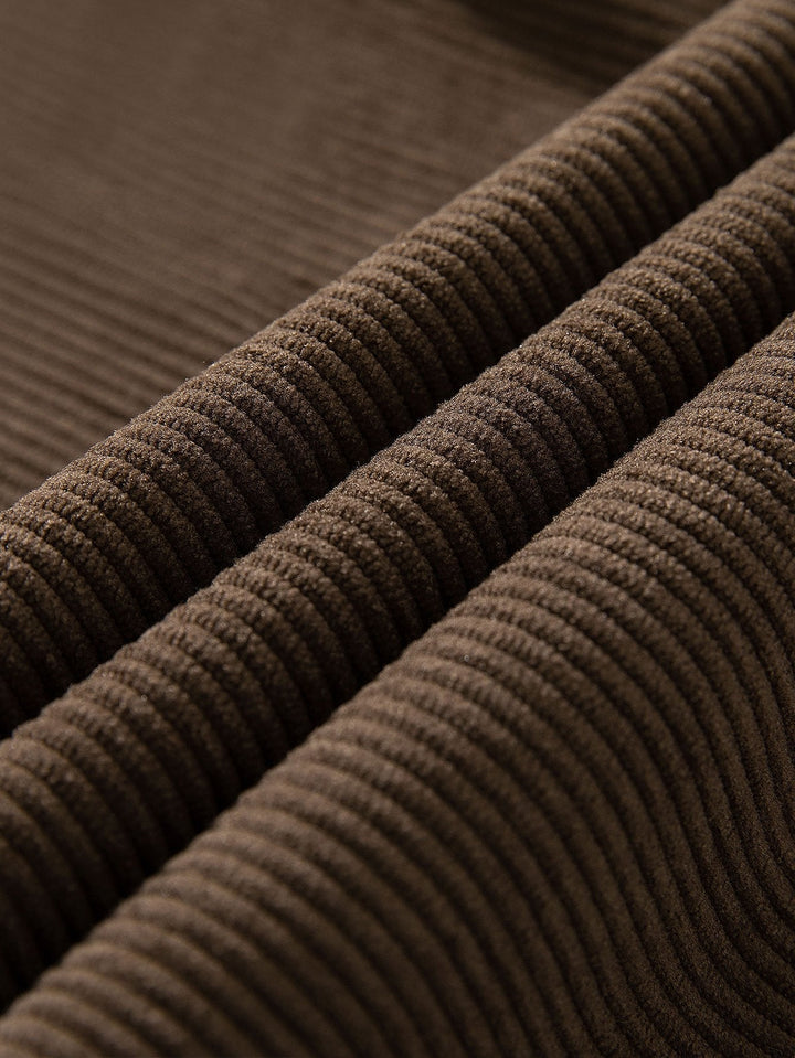 Bram | Corduroy Cargo Broek Loose Fit