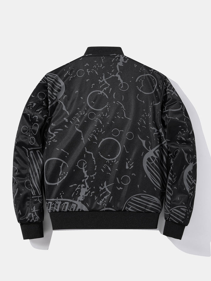 Siebe | Omkeerbaar bomber jack met nasa-patch
