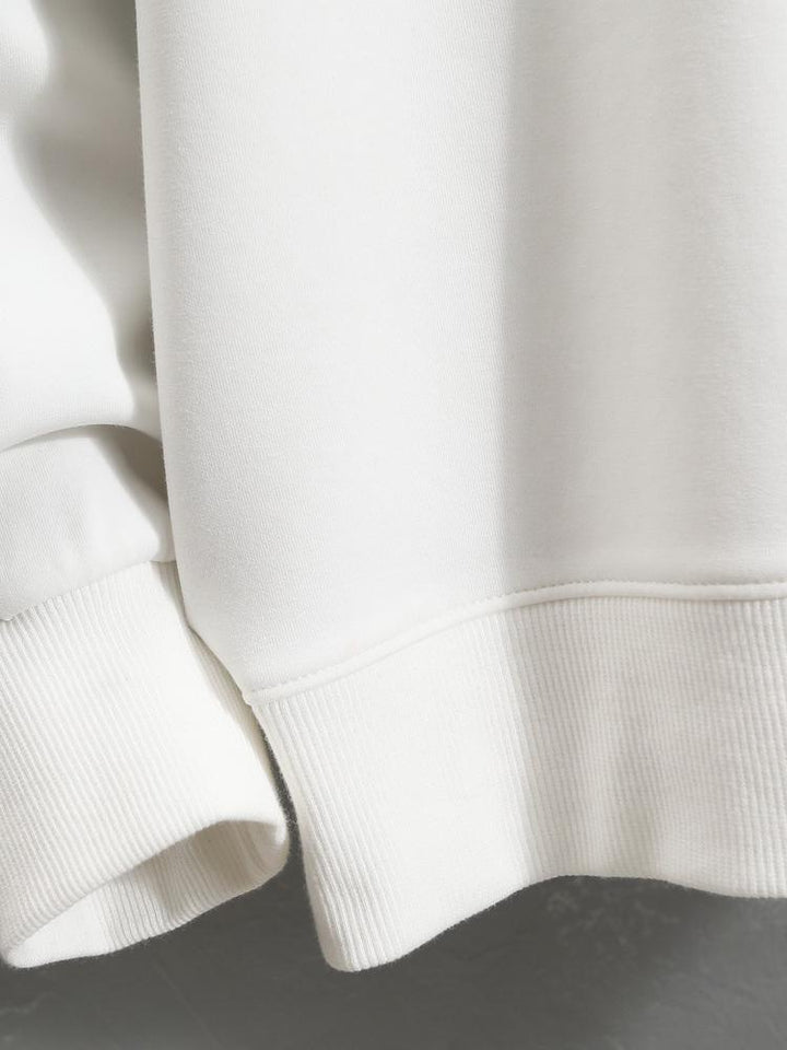 Stijn | Sweater met tekstopdruk