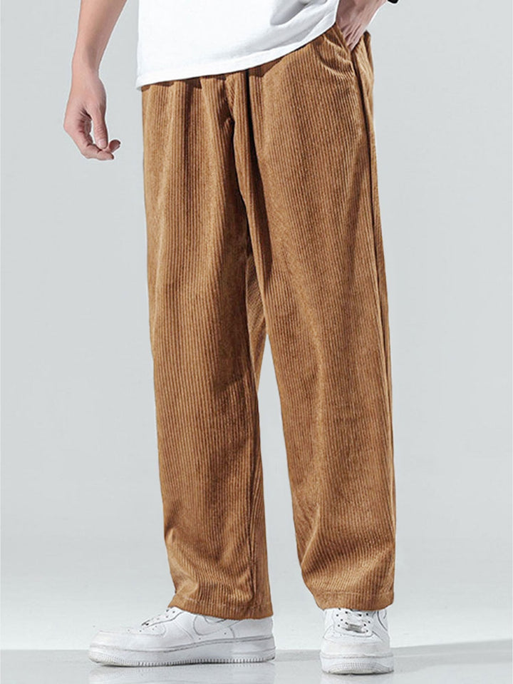 Tim | Corduroy Straight Broek