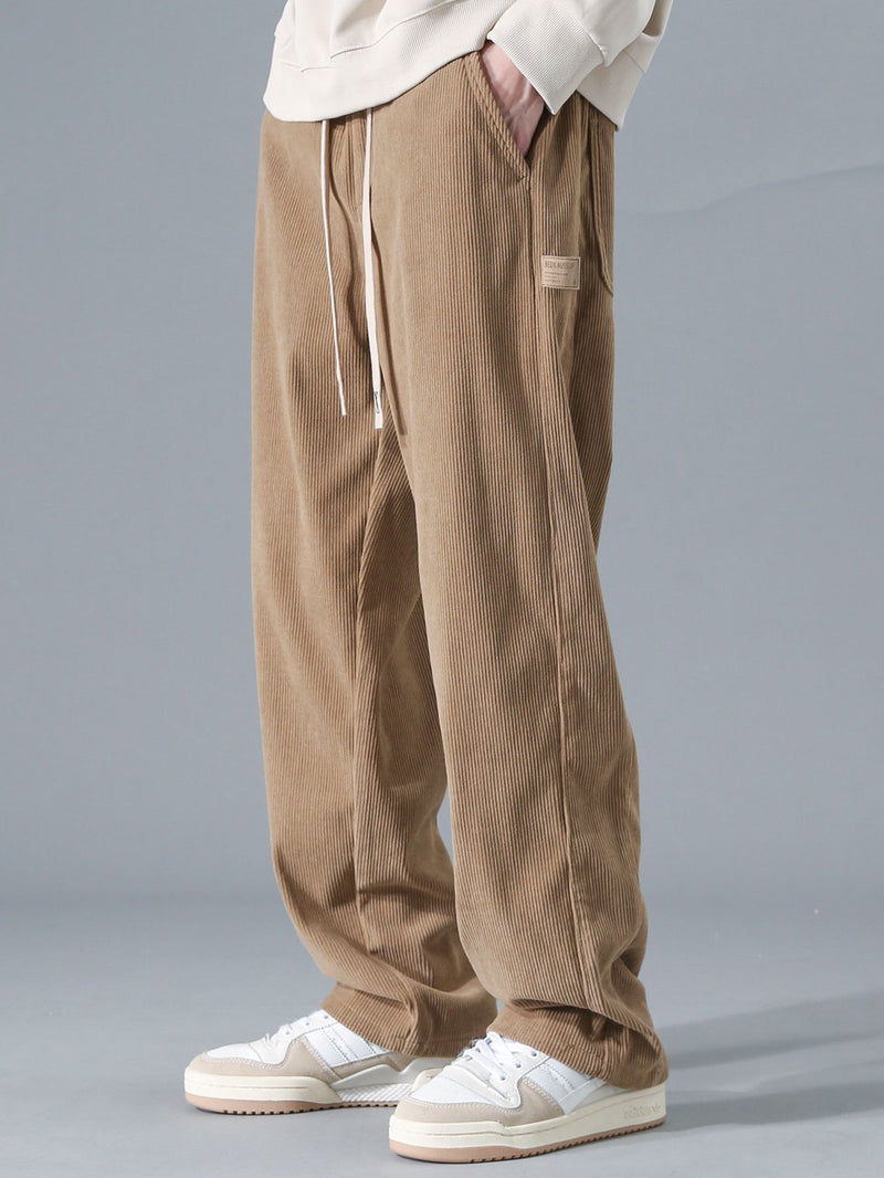 Stef | Rechte Corduroy Broek