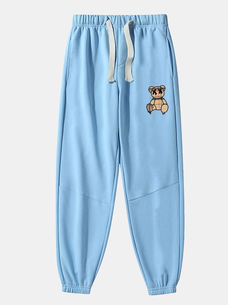 Klaas | Joggingbroek met Beer Print