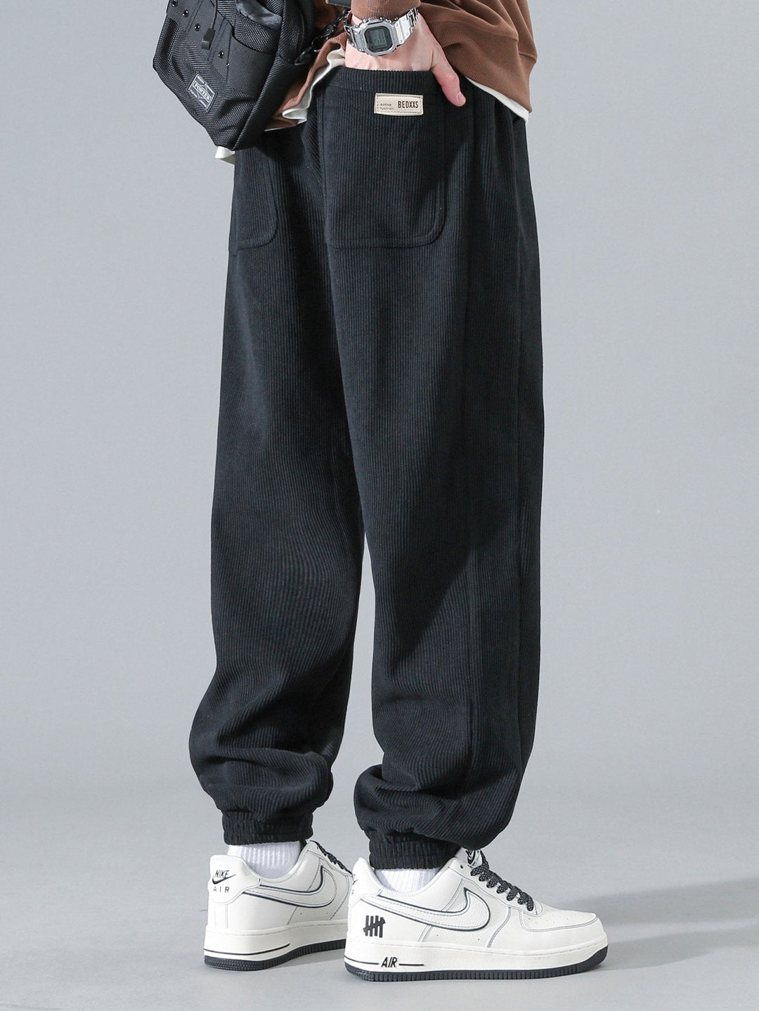 Max | Corduroy Joggingbroek met Trekkoord