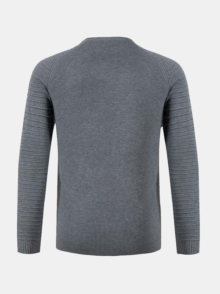 Hugo | Slim-fit trui met raglanmouwen en ronde hals