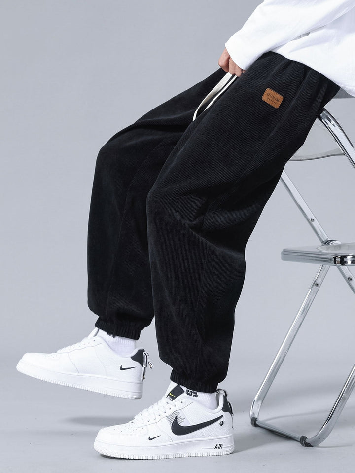 Cas | Corduroy Joggingbroek Dagelijks Comfort