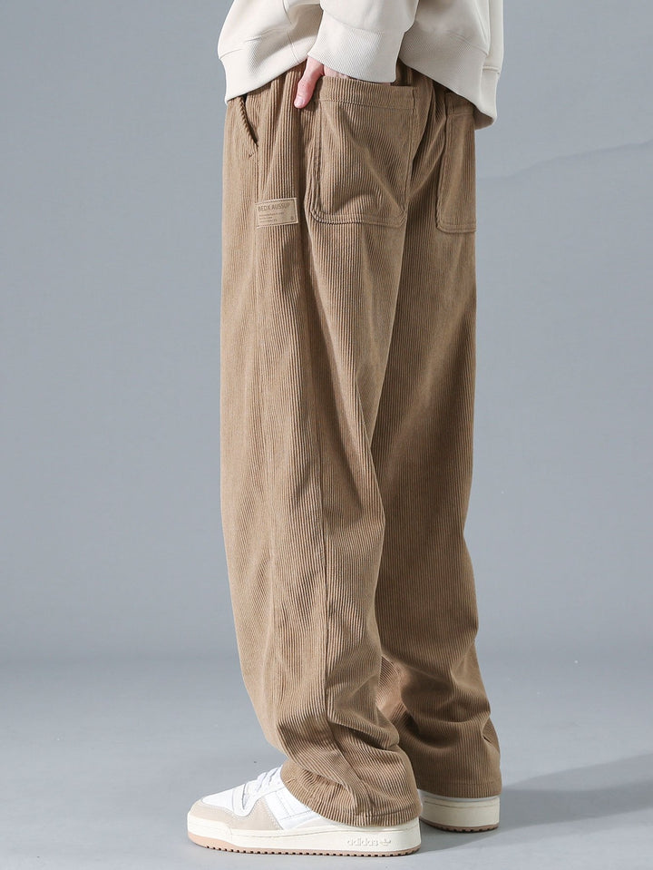 Stef | Rechte Corduroy Broek