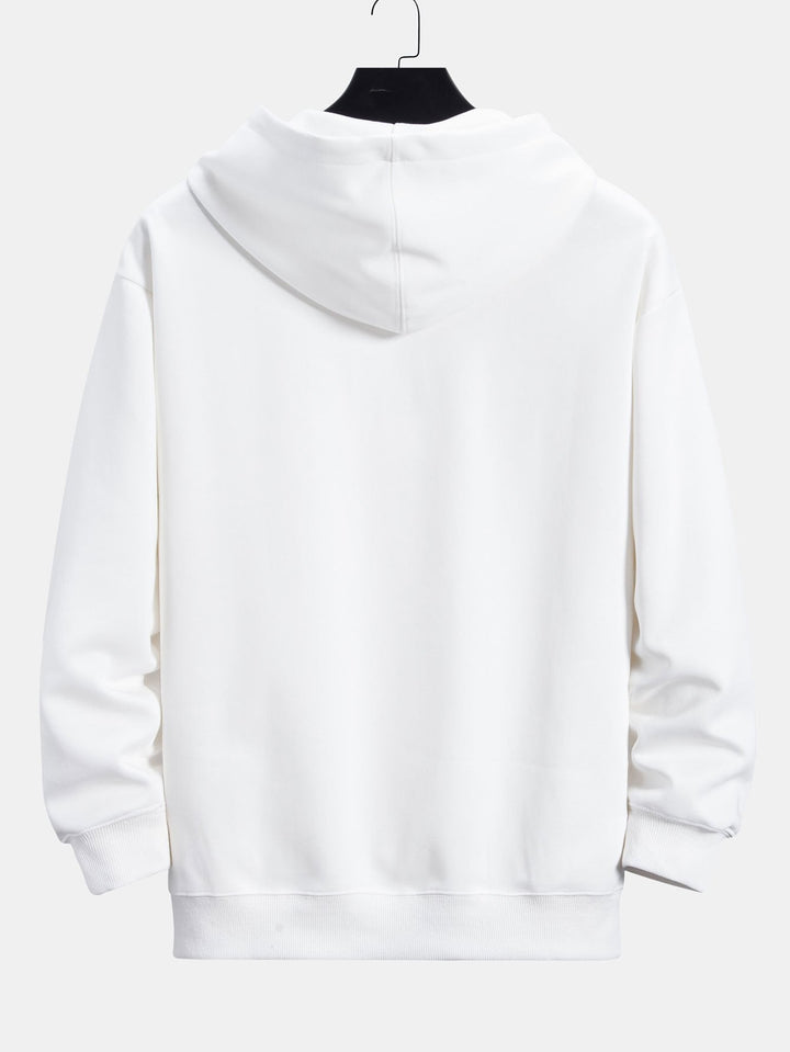 Benno | Basic hoodie met relaxte pasvorm