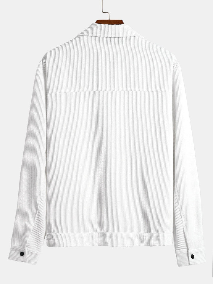Bert | Corduroy jack met zakken