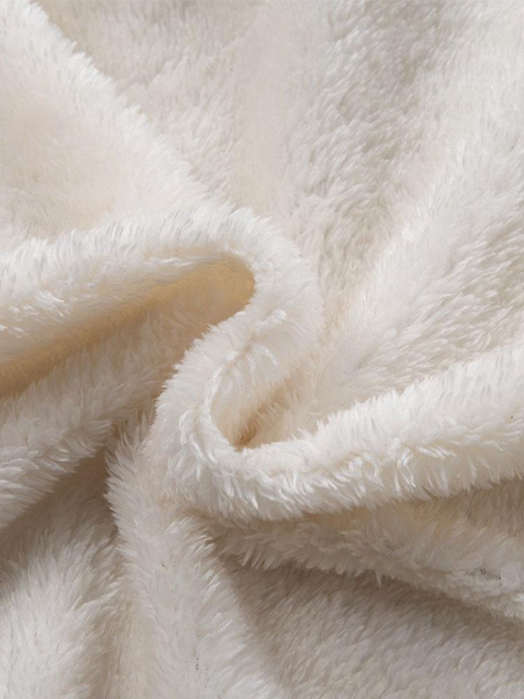 Sven | Puffer jas met teddyvoering