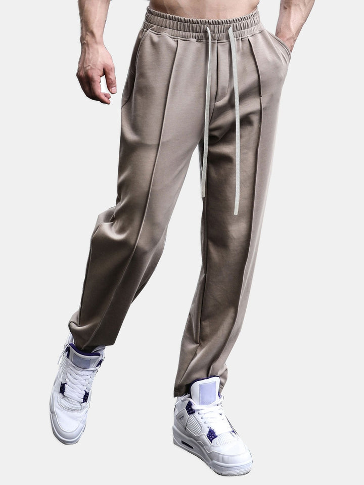 Bart | Tapered Joggingbroek met Pijpvouw