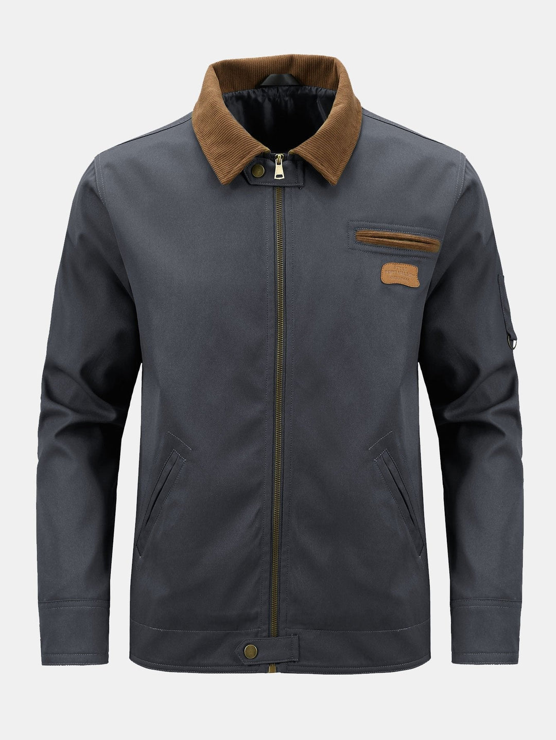 Danny | Jack met corduroy kraag en rits