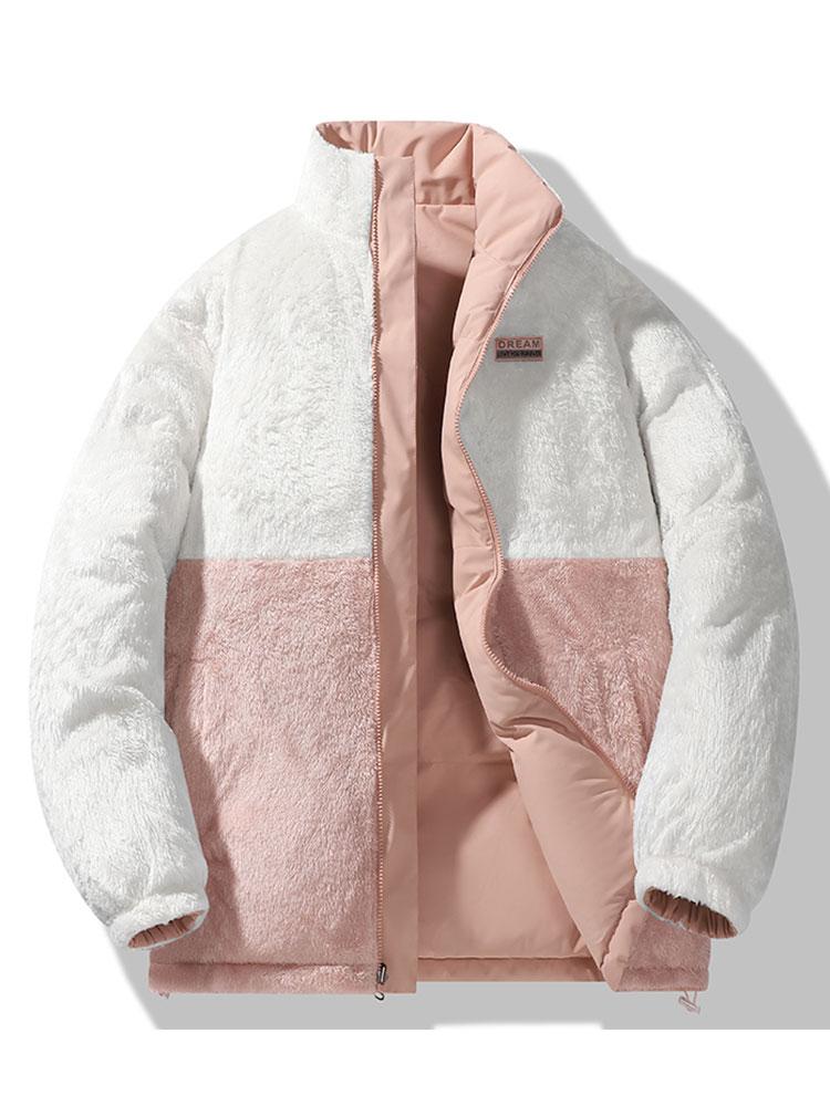 Frank | Omkeerbare teddyfleece jas