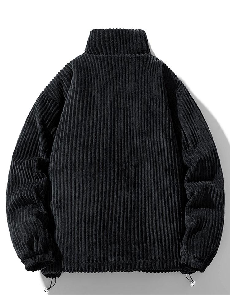 Rutger | Gewatteerde corduroy jas