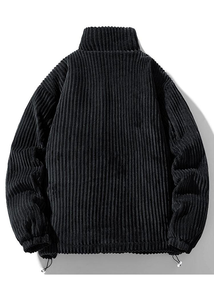 Rutger | Gewatteerde corduroy jas