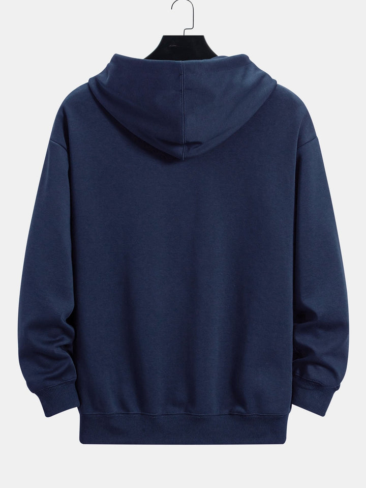 Benno | Basic hoodie met relaxte pasvorm