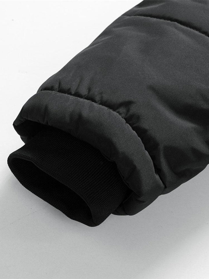 Ronald | Coat met imitatiebontkraag en afneembare capuchon