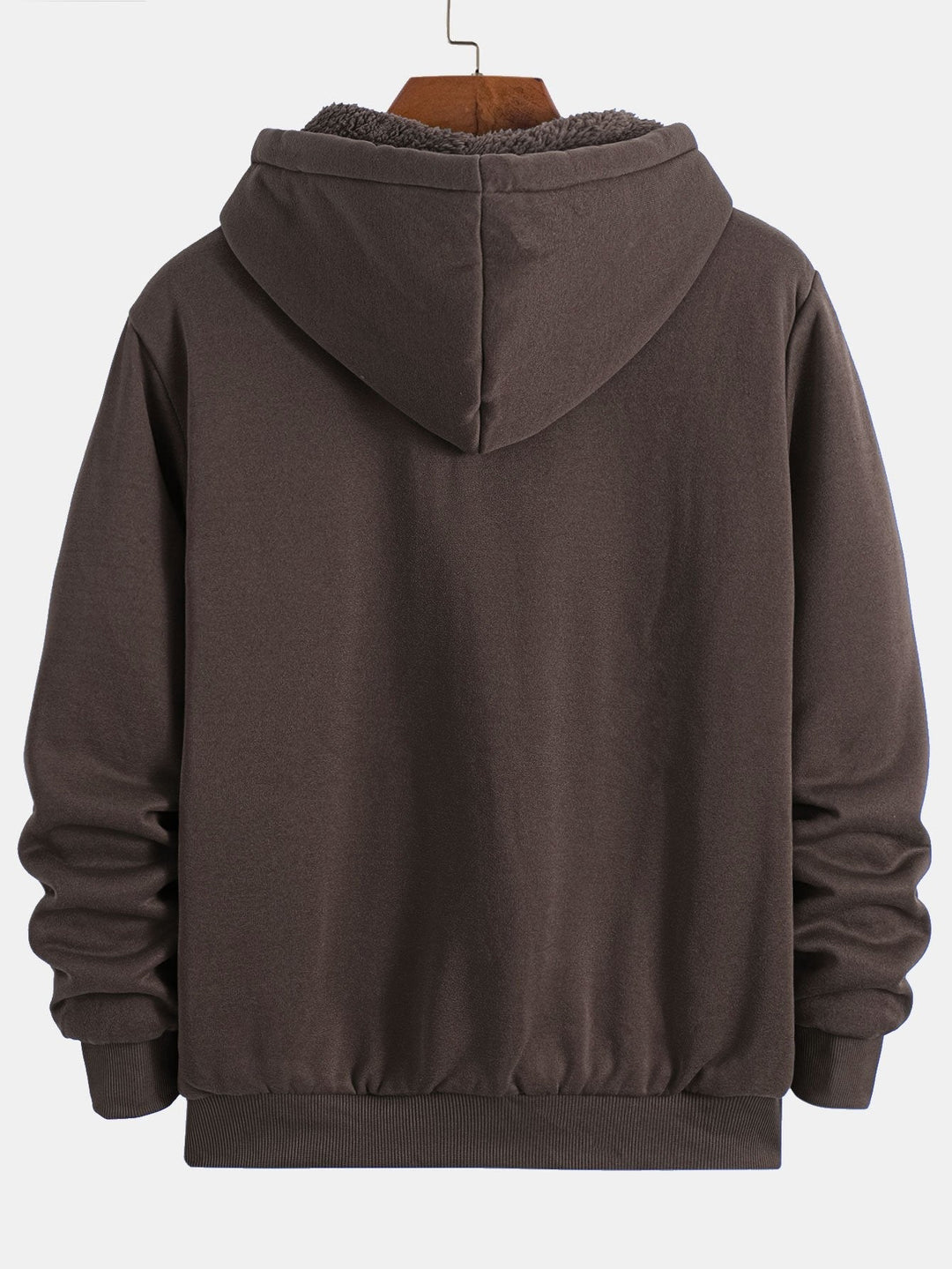 Fedde | Hoodie met teddyfleecevoering